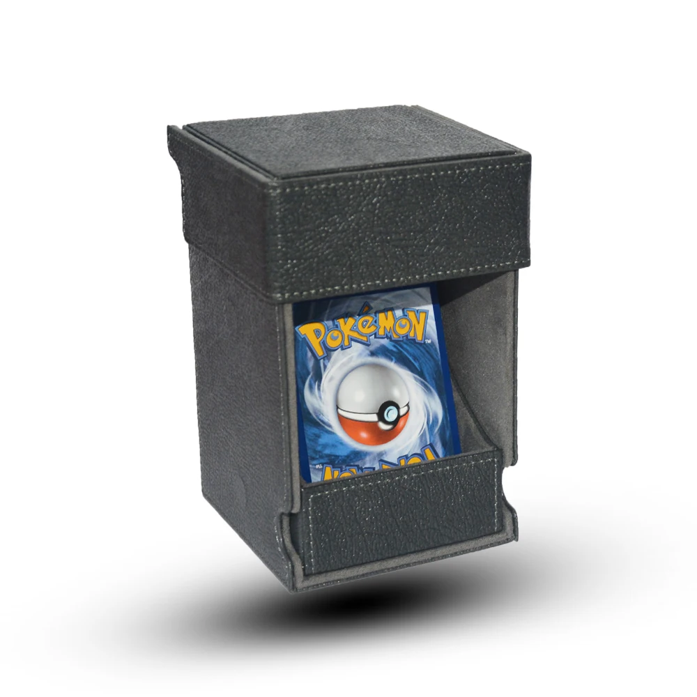 yugioh card box holder Amazon.com: Trading Card Storage Box with 2 Dividers,Toploads Storage Box  Plastic Baseball Card Storage Box for 500+ Sports Cards 100+ Top Loads for  MTG Magic TCG Yugioh Playing Card Case Holder (1