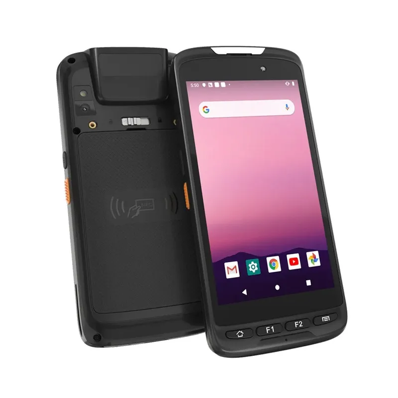 T50 Android 11 Wireless 4G Smart Terminal PDA Rugged 1D 2D Barcode Scanner for Logistics