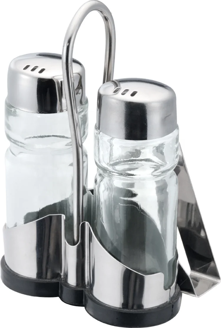 ソルト＆ペッパー ホルダーセット Amazon.co.jp: Mlici オイル&ビネガーディスペンサー6本セット、ステンレススチール ソルトペッパーホルダー、360度回転ホルダー付き、クルート醤油 - プレミアムガラス調味料 キッチン、卓上用 : 食品・飲料・お酒 ソルトペッパーホルダー塩とコショウシェーカーオイルと酢ディスペンサーピクニックキッチンホテルスナックバー用アクリル調味料ポット, 1