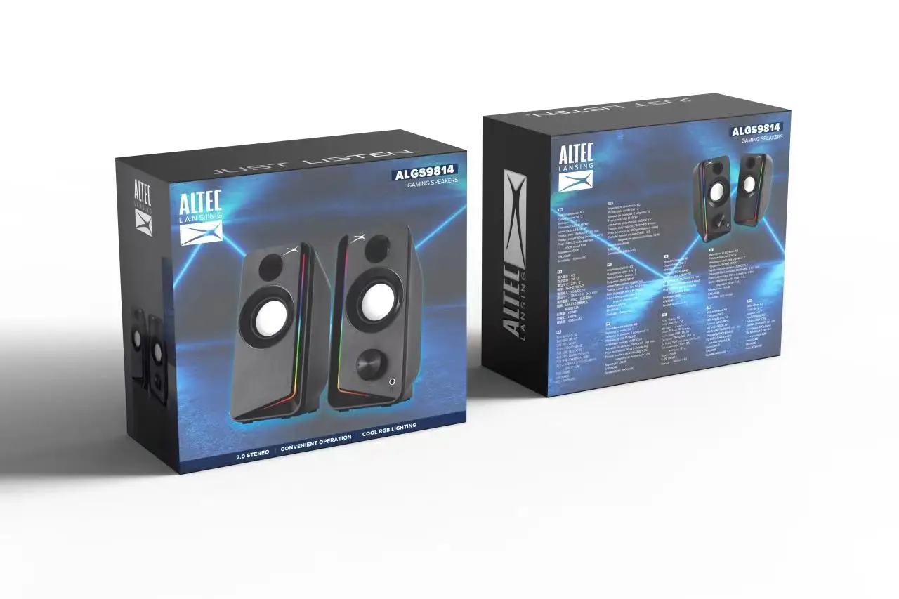 Altec Lansing Newest Creative 2.0 Usb Powered Wired Pc Gaming Speaker ...