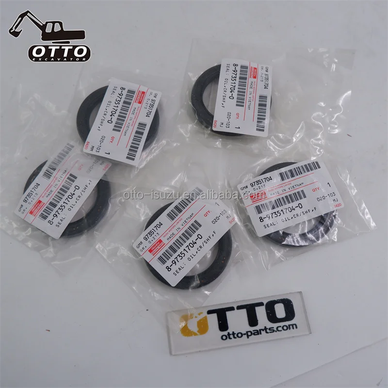 8-97351704-0 897351-7040 NKR77 4JH1 4JJ1TCS五十铃油封