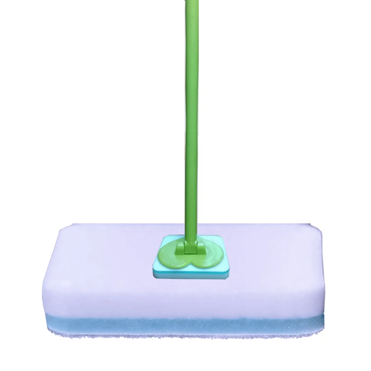 1pc Long Handled Bathtub Brush With Sponge Scrub, Suitable For Bathroom  Cleaning