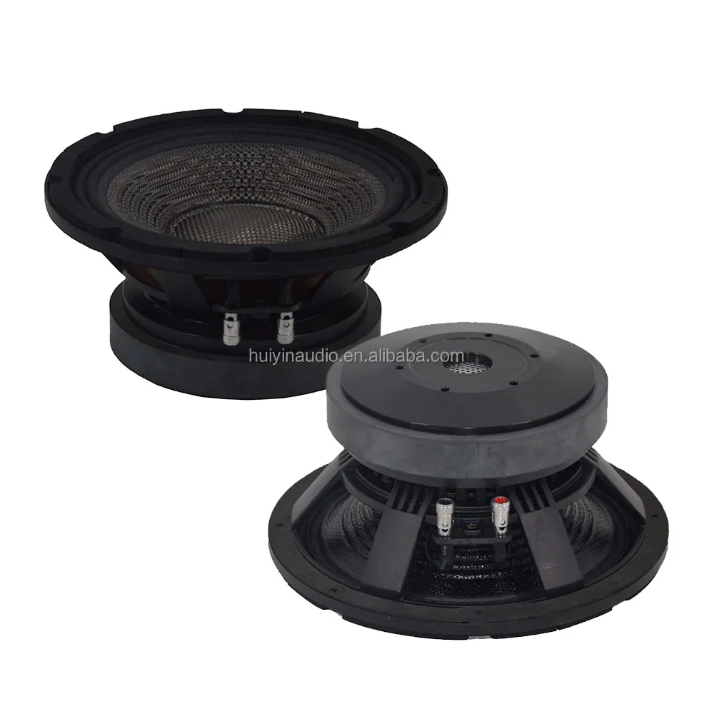 865-006B Carbon Cone 8 Inch Speakers 600w Max 2.5 Inch Coil 220mm Magnet Professional Audio Mid Range Speakers for Line Array