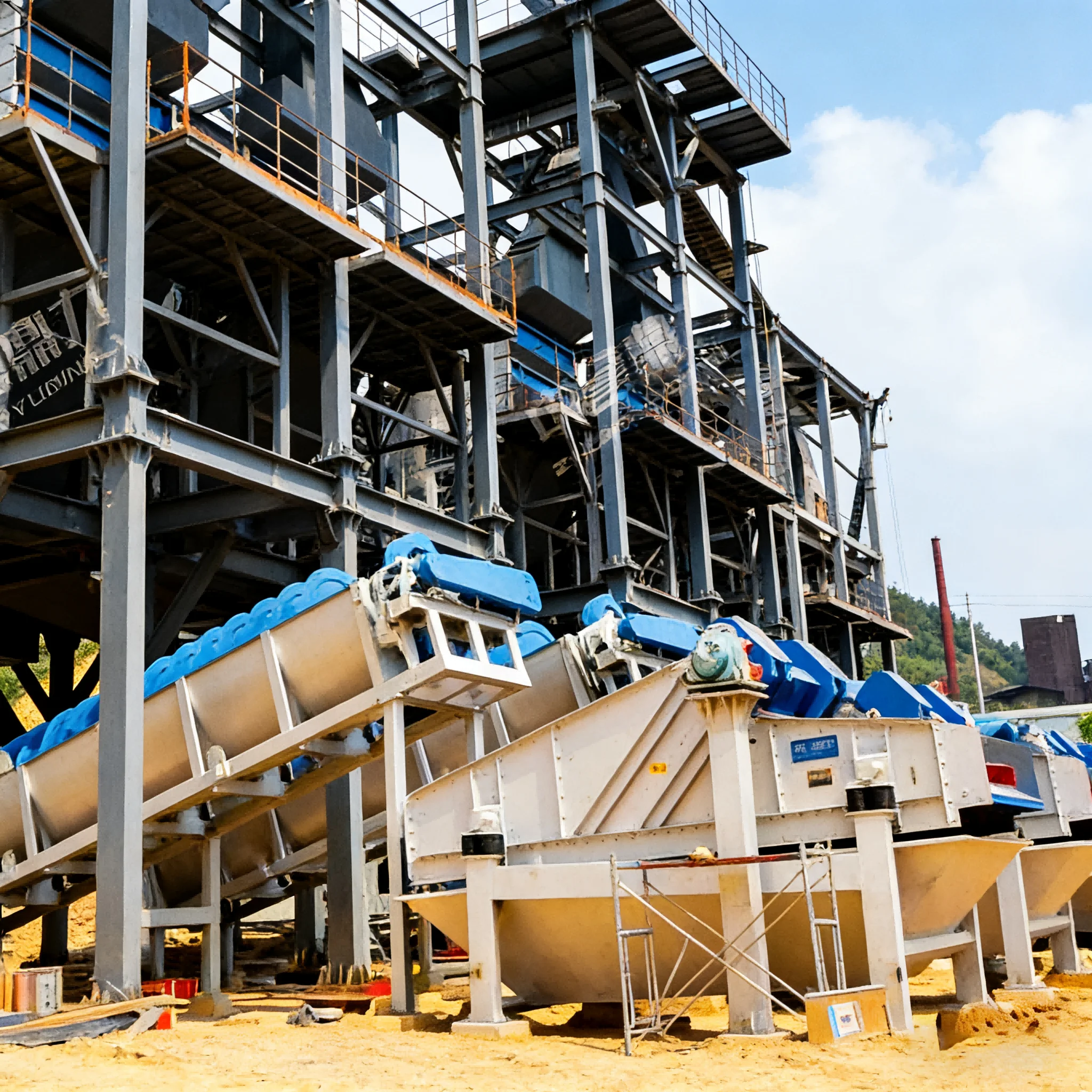 Edge AI Aggregate Production Line 10 Million TPY Carbon Footprint for ...