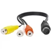 9p Mini DIN Mâle à 3 RCA Femelle Câble