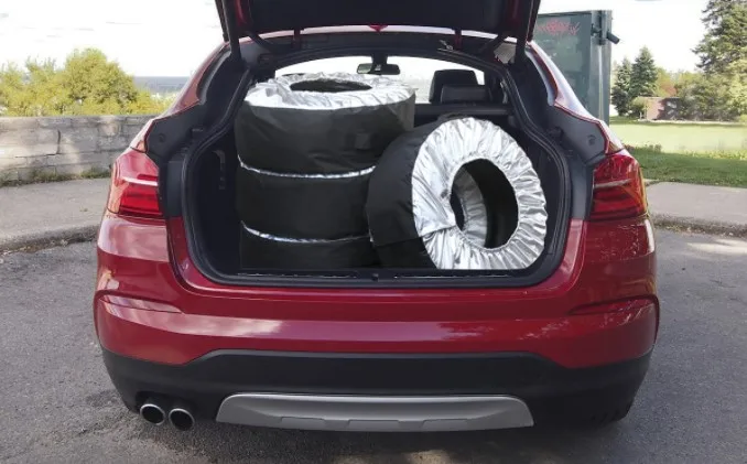 Tire Cover, Seasonal Tire Totes,Polyester Wheel Tires Storage Bags, Waterproof Dustproof Wheel Covers Fit for 16"-20"
