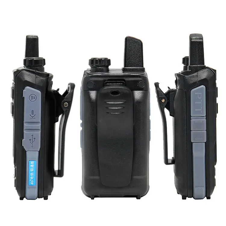 TSHICOM Factory Direct 4G Network Walkie Talkie Sim Card Smart Phone  UHF VHF With GPS Tracking Radio
