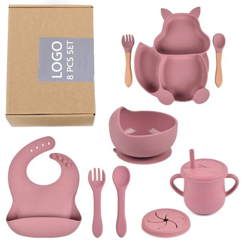 Bpa Free Baby Feeding & Nursing Supplies 10 Pcs Set Silicone Suction