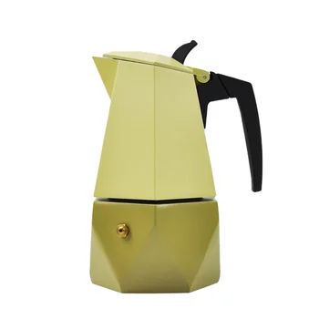 Best seller 4 Cup filter outdoor mini espresso hand moka pot coffee makers for travel
