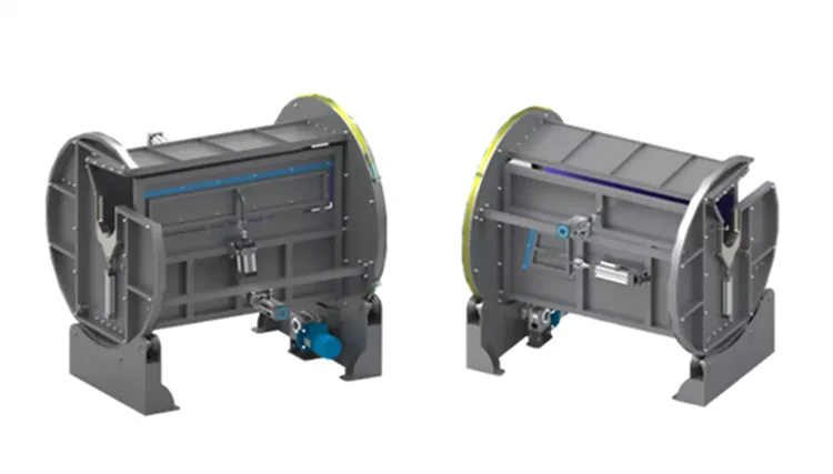 High-efficiency automatic slaughtering machine for halal cattle farms