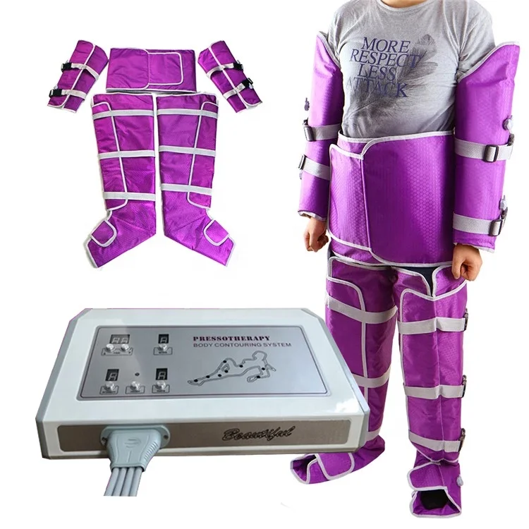 Popular Beauty Salon Device air Pressure Lymphatic Drainage Massage Pressotherapy Suit