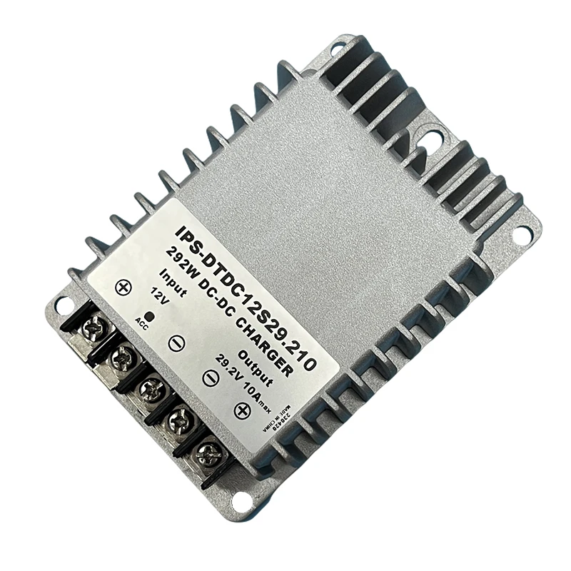 DC to DC Battery Charger 12V to 29.2VDC 24V 28V 10A Step up Booster Charger Lithium Battery Converter Charger Electric Car