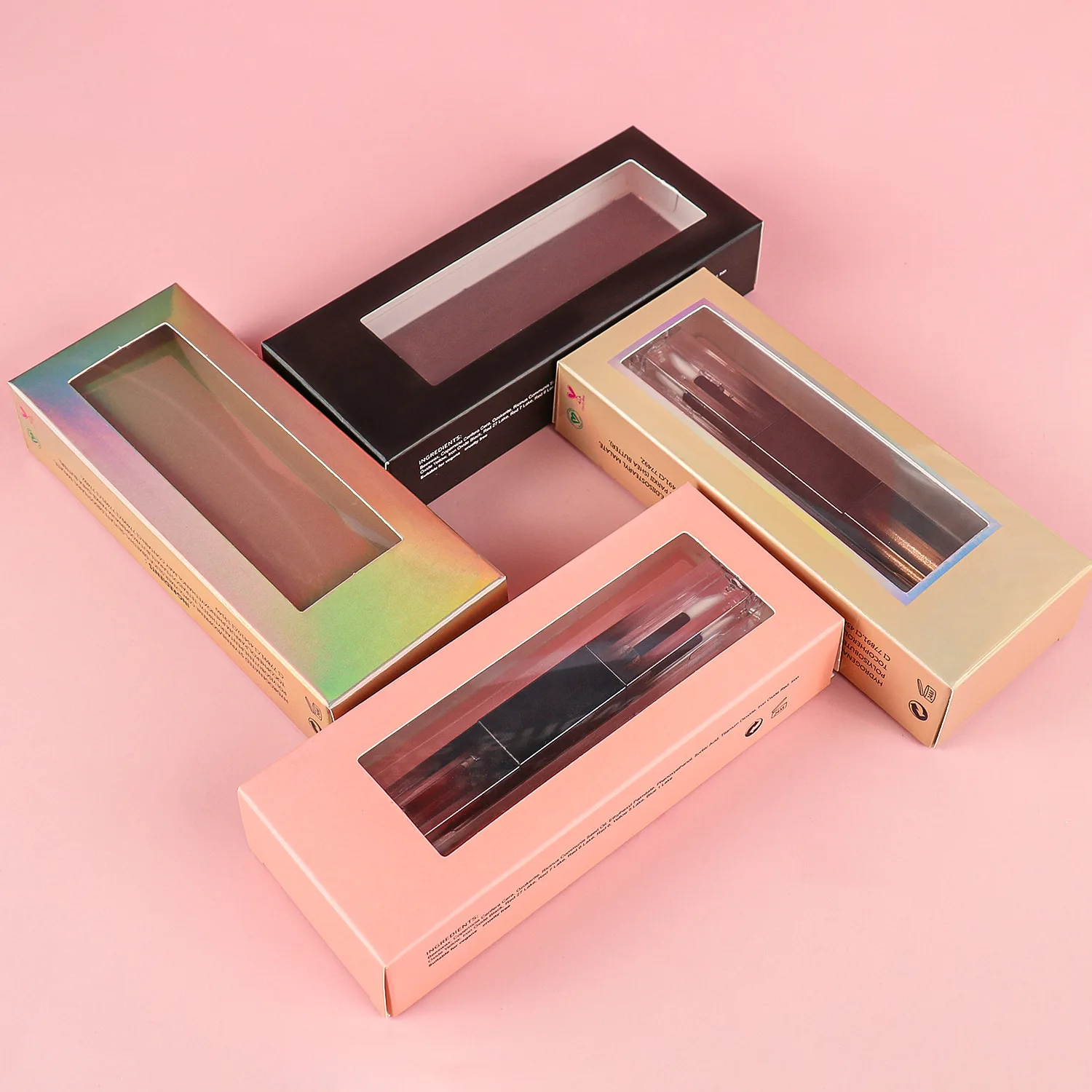130 Color Private Label Matte Liquid Lipstick Plum Berry Dual Ended Long Wearing Liquid Lipstick and Clear Lipgloss