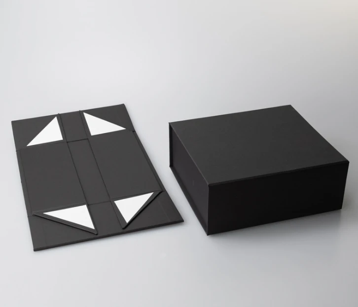 Customized Luxury Cardboard Gift Boxes Collapsible Folding Rigid Paper ...