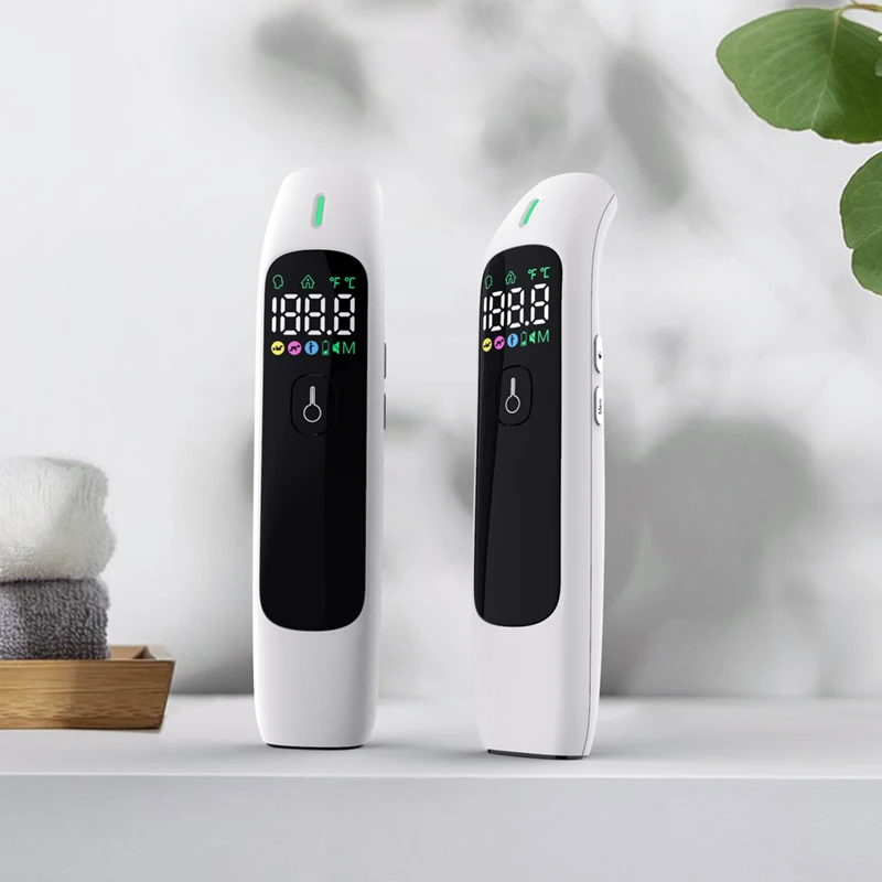 Free Sample Customization Factory Supply LED Screen New Design Infrared Forehead Thermometer Wholesale Price