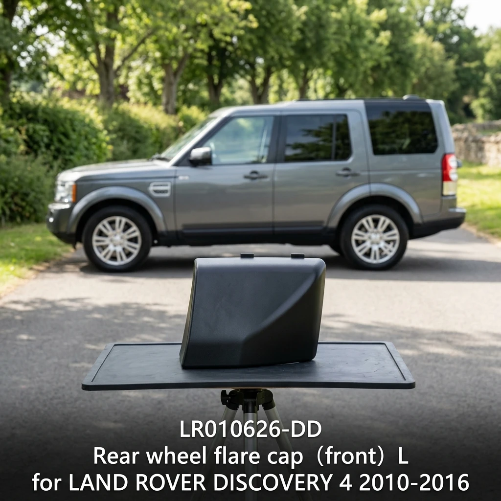 LR010626-DD Corrosion Resistant Scratch Resistant Surface Rear Wheel Flare Cap (front) L for LAND ROVER DISCOVERY 4 2010-2016