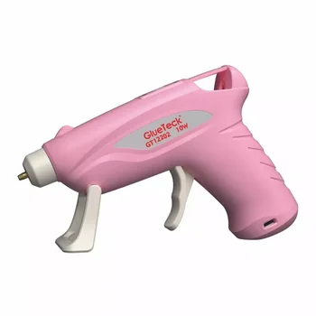 DC 3.7V Factory Glue Gun USB Cordless Battery Powered Pink Glue Gun Silicone Wireless Mini For Kids