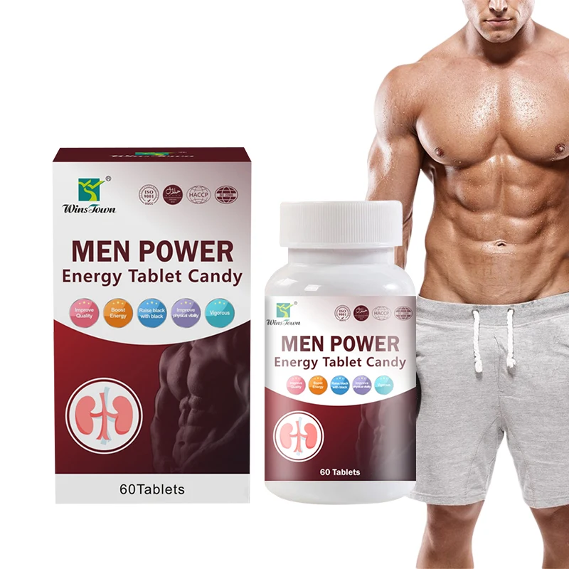 Men Power Tablet for Increased Energy Stamina Support and Overall Vitality Boost