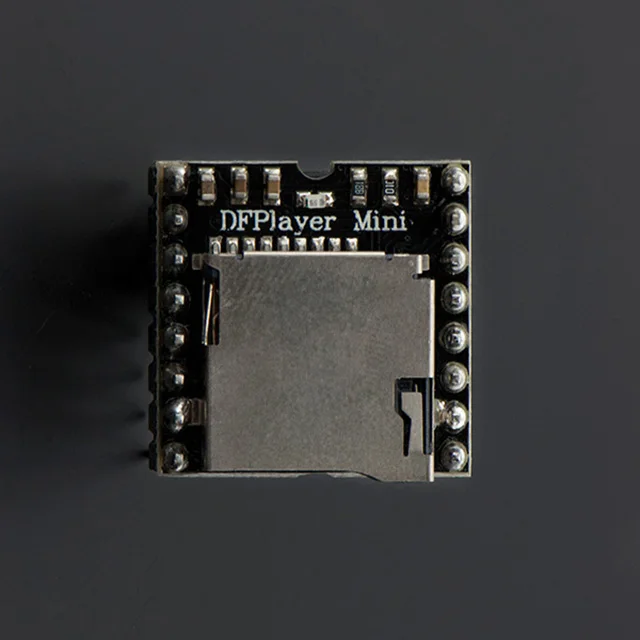 Плата декодирования голоса DFPlayer, мини модуль MP3-плеера с поддержкой TF-карты, U-диска, вход-выход/последовательный порт/AD