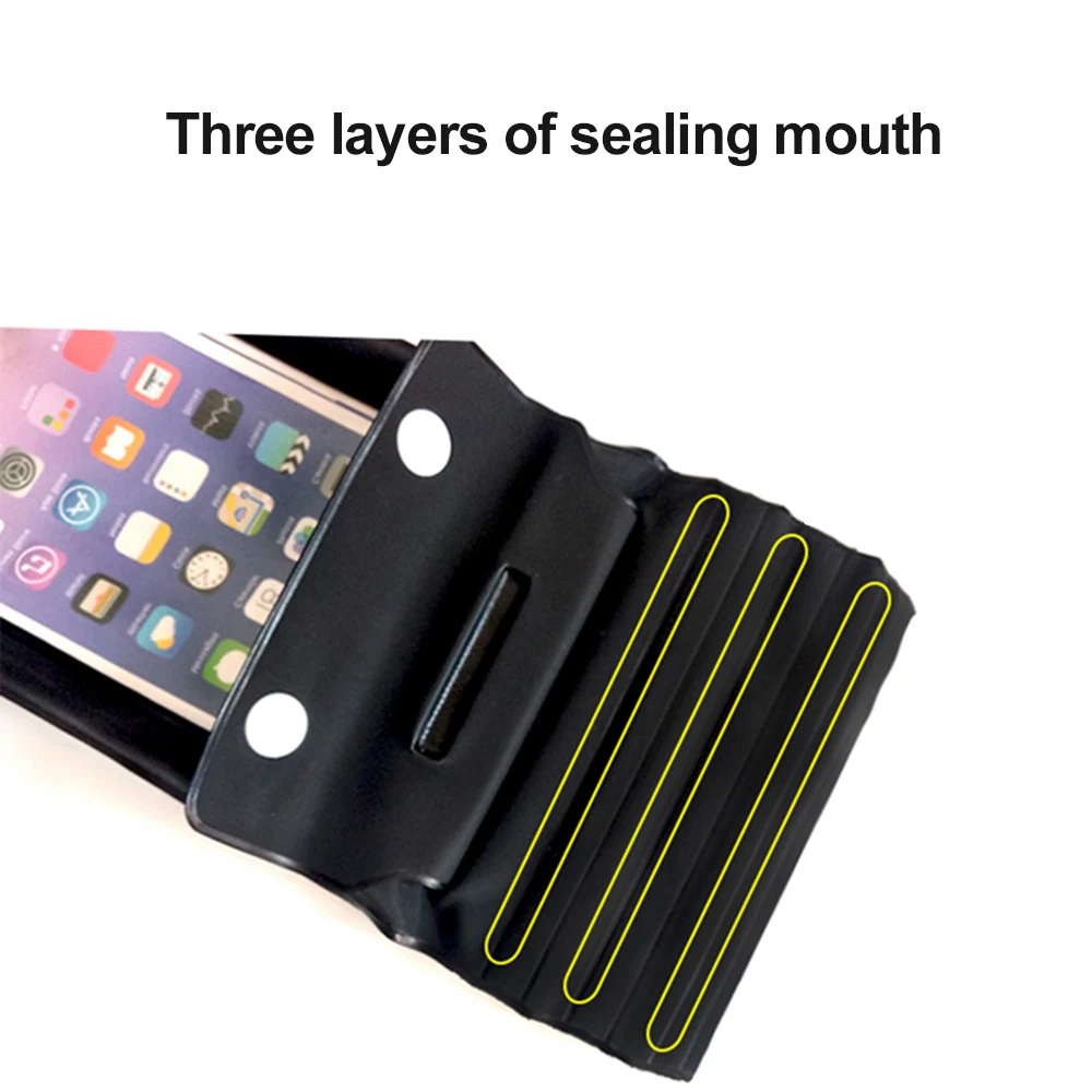 最新三层防水充气手机袋批发带定制Logo-耐用PVC浮动手机袋