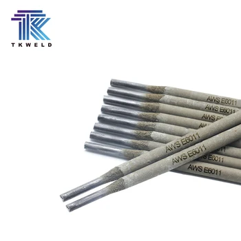 TKweld High Quality Low Price Cellulose AWS E6011 Carbon Steel Electrode Welding Rods For Sale