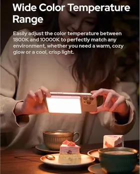 GODOX MA5R RGB LED Phone Light Magnetic Charging Full-Color Mini on Camera Video Lights,Selfie Lighting for Photography/TikTok product image