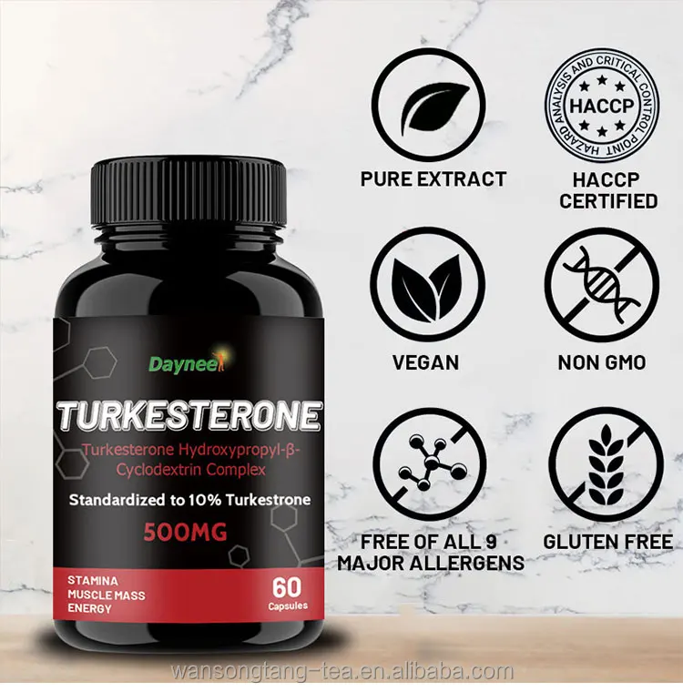 Best 10 Turkesterone Capsule Extract Powder Herbal Natural Ajuga Turkestanica Turkesterone