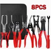 Ensemble de 8 pinces pour la réparation automobile
