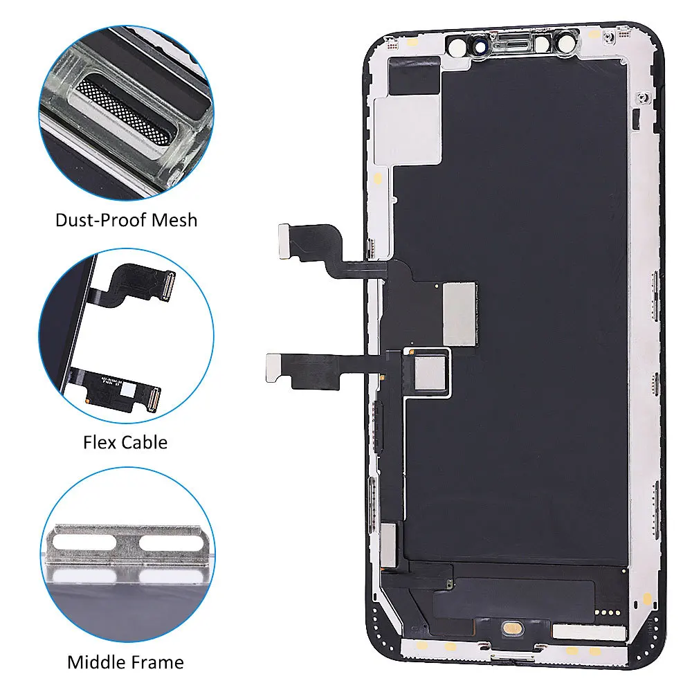 Wholesale cheap smartphone LCD touch screen for iPhone XS MAX Lcd Display Complete mobile phones LCD