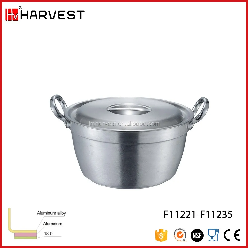 Sandwich Bottom-Large Cooking Pots Large Aluminium Cooking Pot