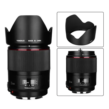 YONGNUO YN35mm F1.4 Bright Aperture Standard Wide-Angle Prime Lens for Canon 5DII D5III 5DIV 5DS 5DSR 6D 7D 6DII 7DII detail image
