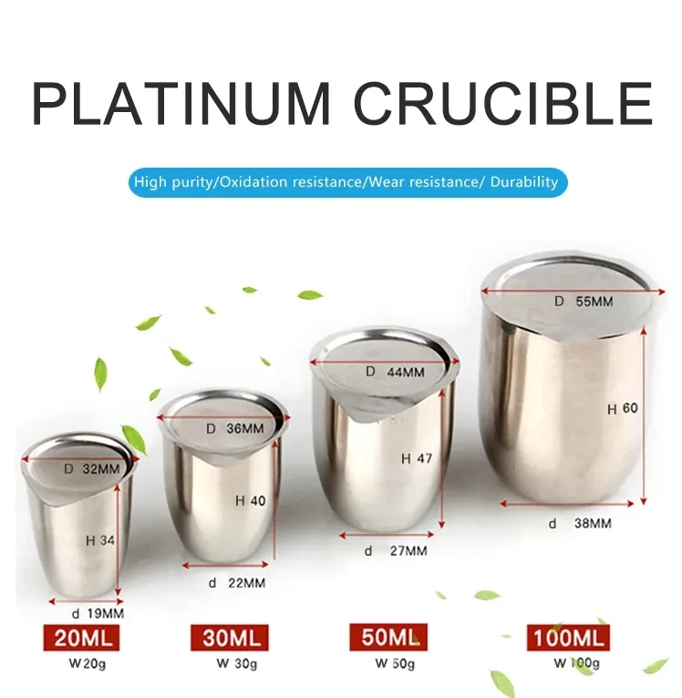 99.95 Wxbcr10ml 30ml 50ml 100ml Platinum Laboratory Ware High