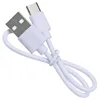 30CM white 2-core copper type-c