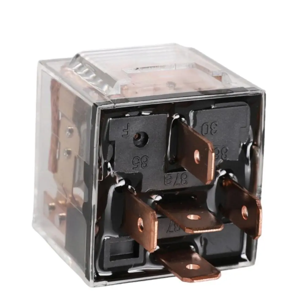 Foocle 4 PIN 12V AUTOMOTIVE TRANSPARENT RELAY for CAR