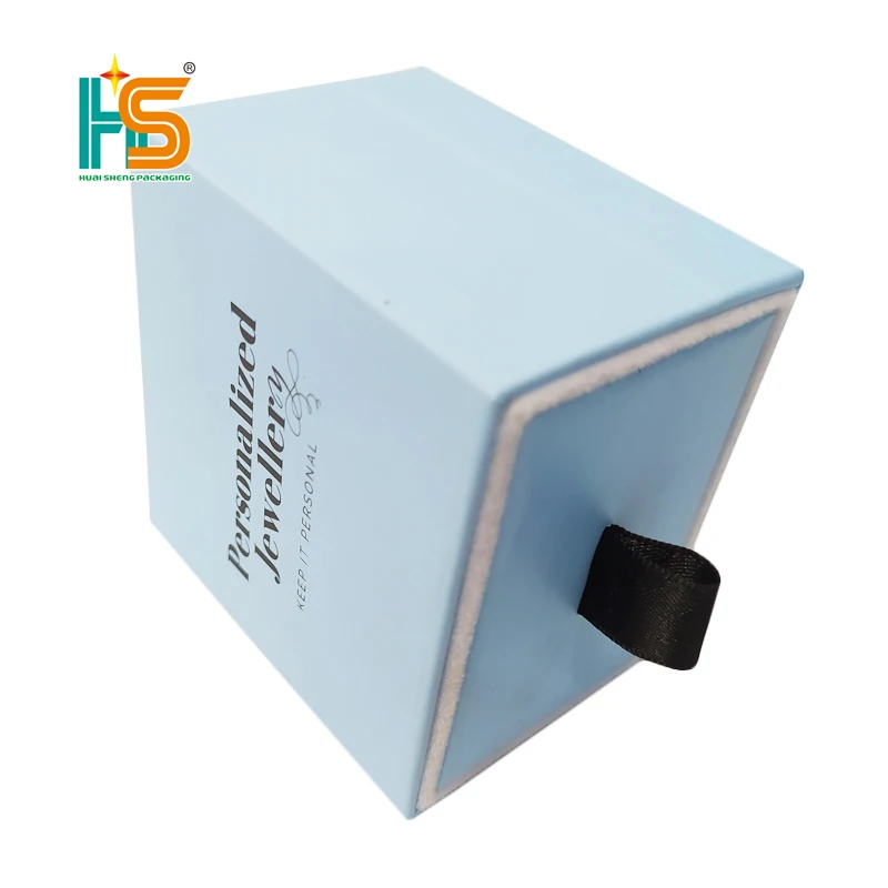 HUAISHENG модный бумажный набор ювелирных изделий, коробка для кольца, ожерелья, браслета, набор сережек, шкатулки для ювелирных изделий от производителя