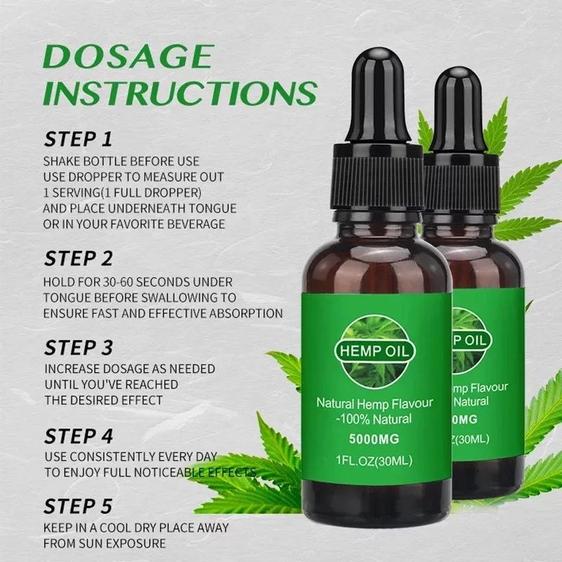 
 1000 мг, 3000 мг, 5000 мг, чистое натуральное пищевое эфирное масло конопли премиум класса CBD  