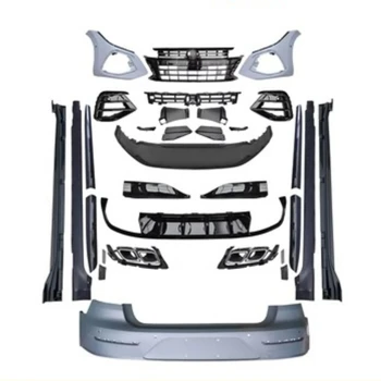 Front Rear Bumper Assembly Side Skirt Spoiler for Volkswagen vw Passat cc 18-23 Modified Body Kit Rear Lip Car Accessories