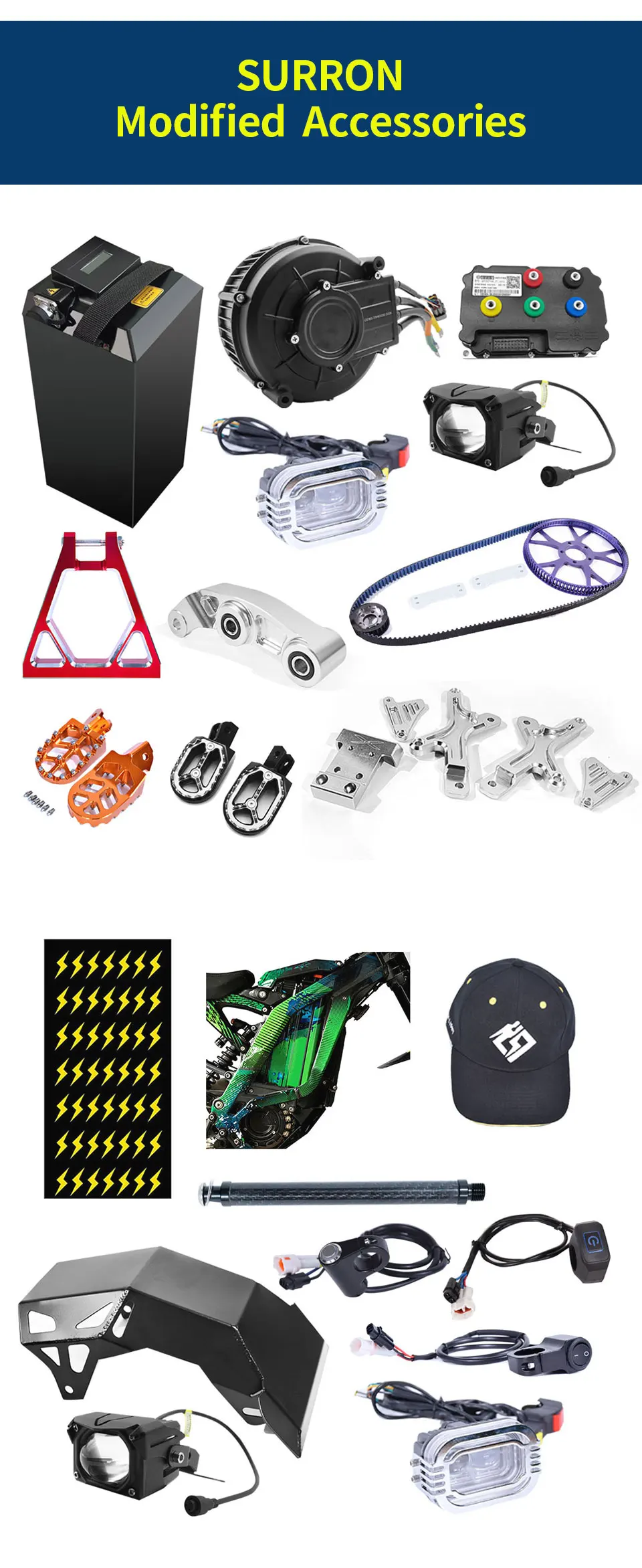 For Surron Motor Controller Sur Ron Light Bee X Dirtbike Motorcycles Accessories Surron Parts