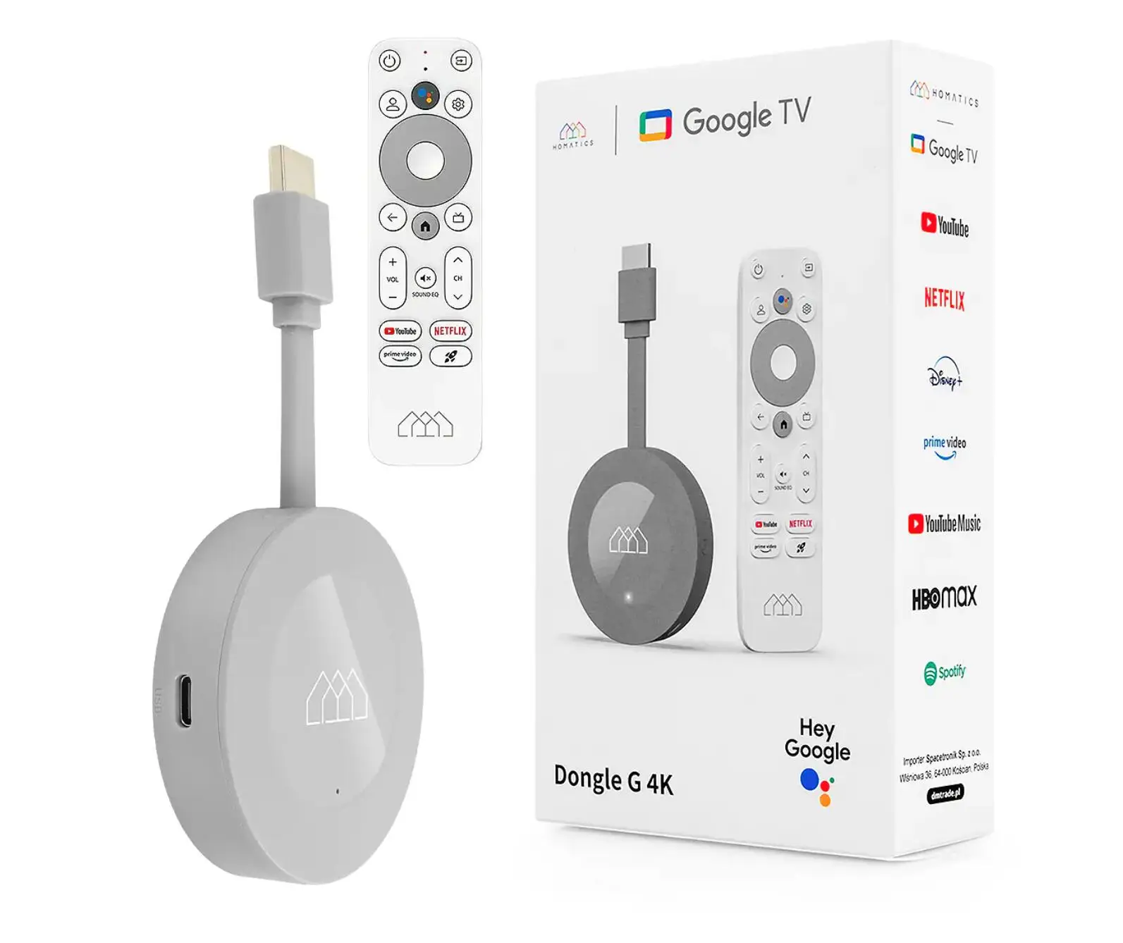 Elebao Homatics Dongle G 4K Android 11 TV Stick - 4K対応スマートTV