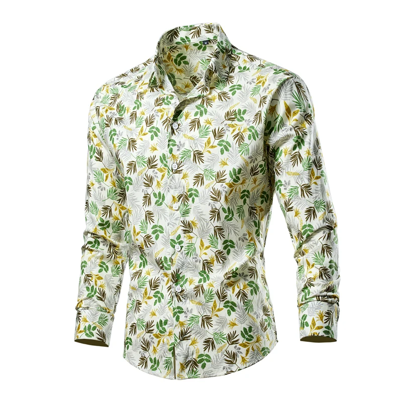 knee length dresses for ladies Cotton Button Down Shirts for Men main image 0