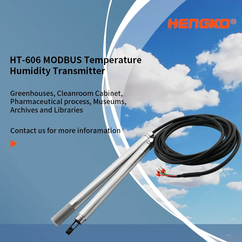 Industry temperature and humidity meter RS485 by temperature humidity  transmitter for museums & archives