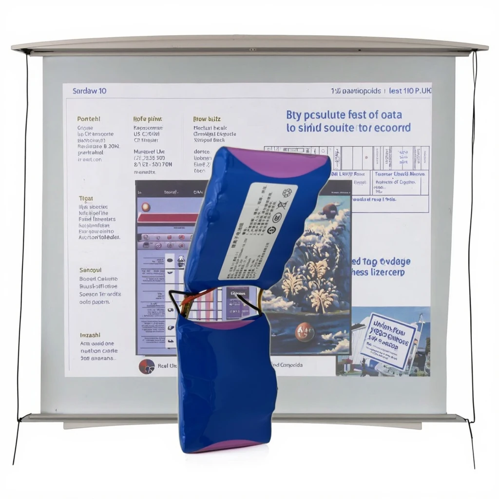 Stable 18.5V 5200mAh Rechargeable Power Supply Battery with BMS for LED Projector Ensure No Flicker and Clear Picture in Stock H4477d2e064eb4dfd990b61650886db662