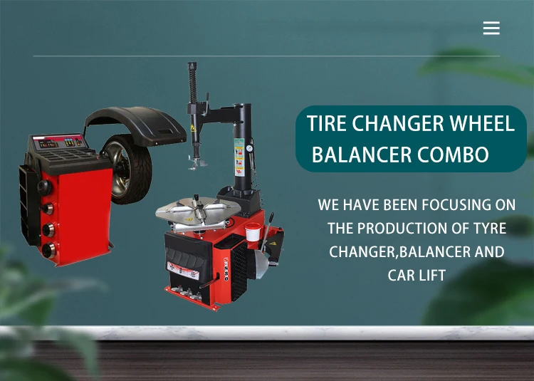 Factory Price high quality Tire Changer and <a class='inkey' style='color:blue' href='https://www.orangewish.com/wheel-balancer' target='_blank'>Wheel Balancer</a> Combo for sale manufacture