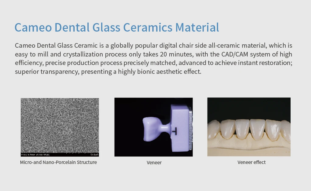 Aidite Dental Implant Materials Aesthetics Restoration With Glass Ceramic Lithium Disilicate For