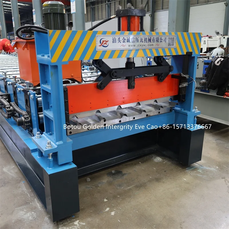 Cold Sheet Roof Bend Roll Forming Machine for Quality  Trapezoidal Roofing Roll Forming Machine