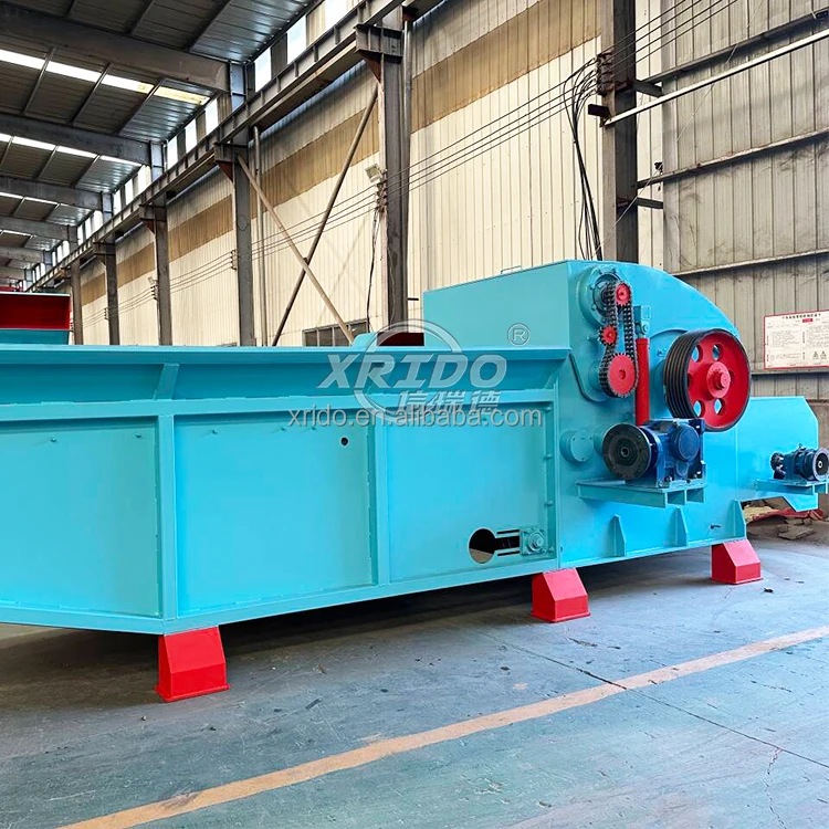 High Efficiency Wood Chipper Machine with 160mm Max Material Diameter and 30mm Chips Length for Tree Branch Crushing