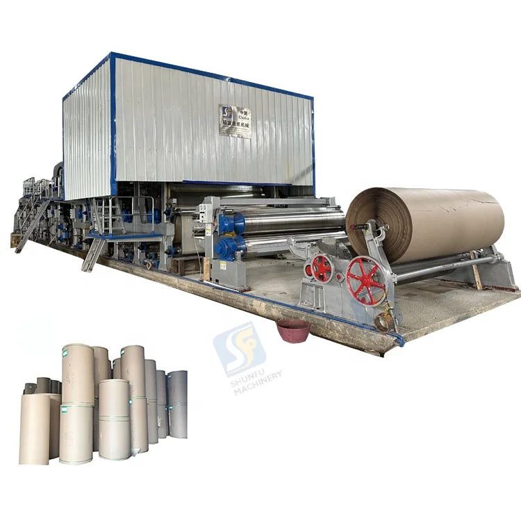Home Use Waste Paper Recycling Machine Kraft Roll Paper Making Cylinder Mould Production Machine