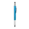 Règle bleu clair avec stylo (mine noire) - pointe ogive 1.0