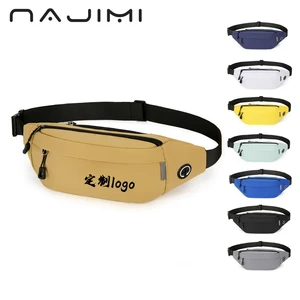 Designer Fashion Wholesale Waterproof Large Sport Crossbody Outdoor Large Colorful Nylon Unisex Custom Fanny Pack