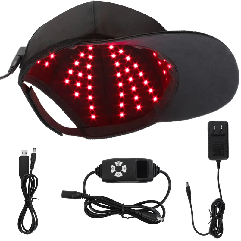 Advance Led Technology Led Red Light Therapy Cap Infrared Led Heat Hat For Head Pain Relief